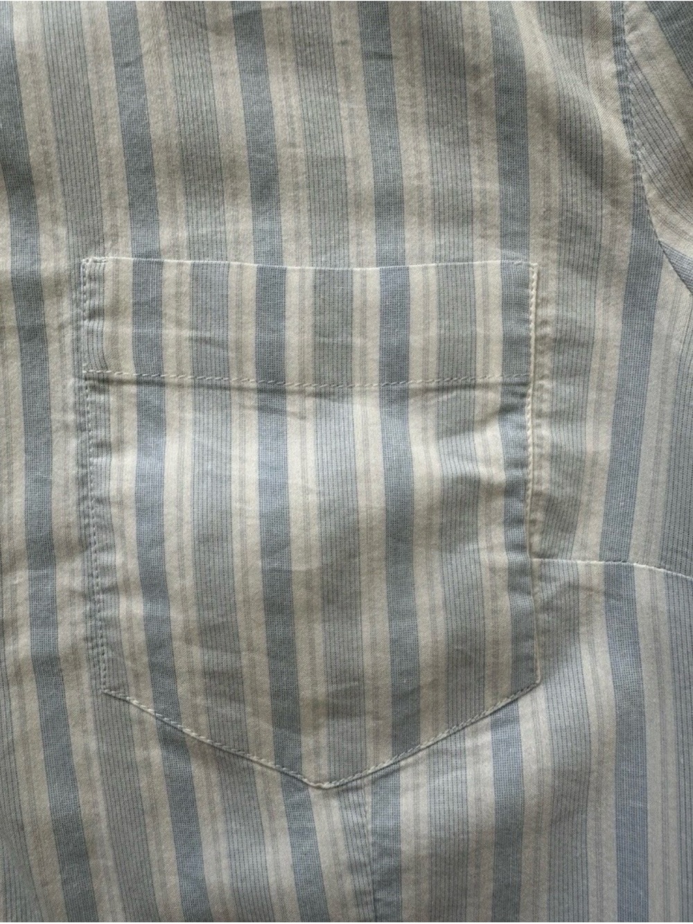Max Mara Weekend Striped Shirt
Blue Small Womens 3/4 Sleeve
Stretch Blouse - Picture 6 of 9